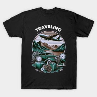 Traveling Old School T-Shirt